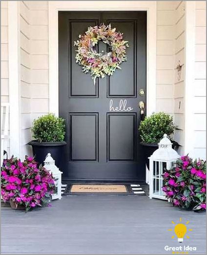Beautiful Front Door Decor Ideas for Spring