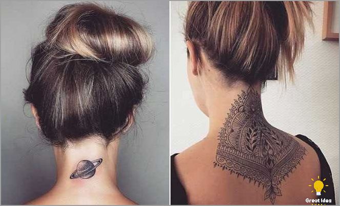 20 Unique Neck Tattoo Ideas for Women - Inspiration and Designs
