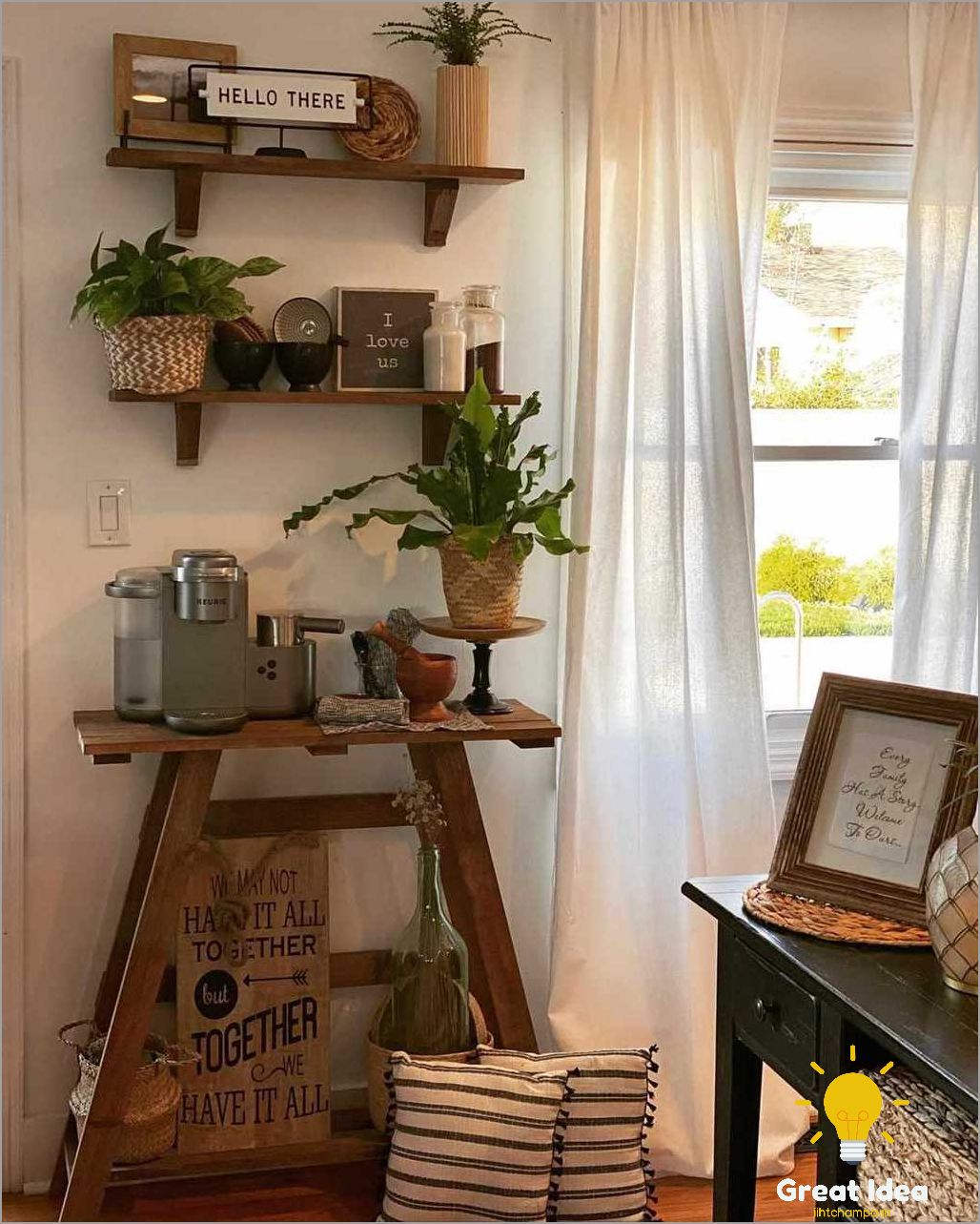 small space coffee bar ideas maximizing style and
