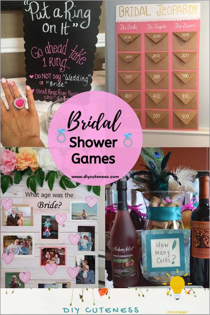 Fun and Creative Gift Ideas for Bridal Shower Games