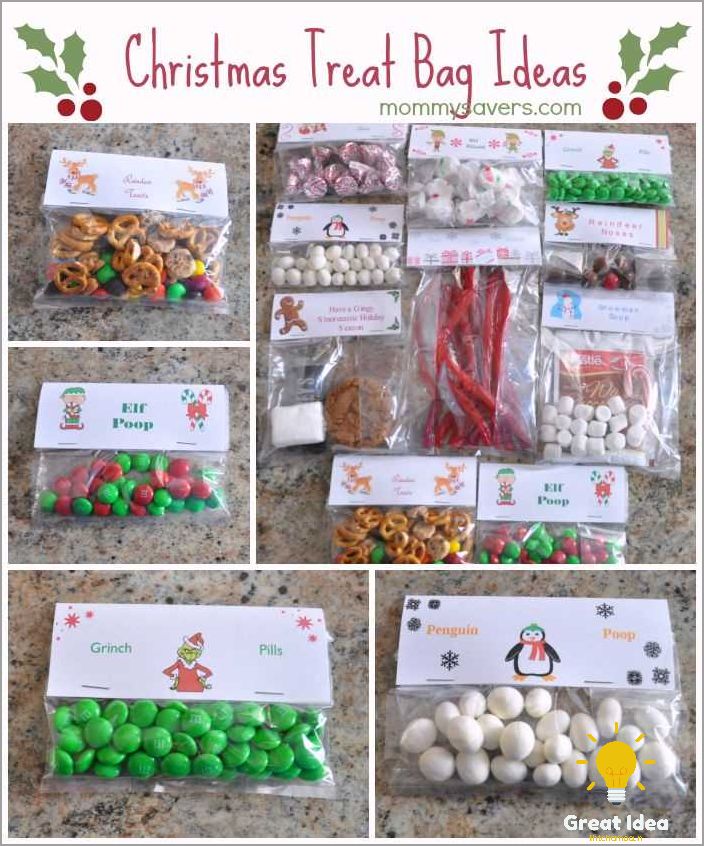 Christmas Goodie Bag Ideas for Coworkers Festive Treats to Spread Holiday Cheer