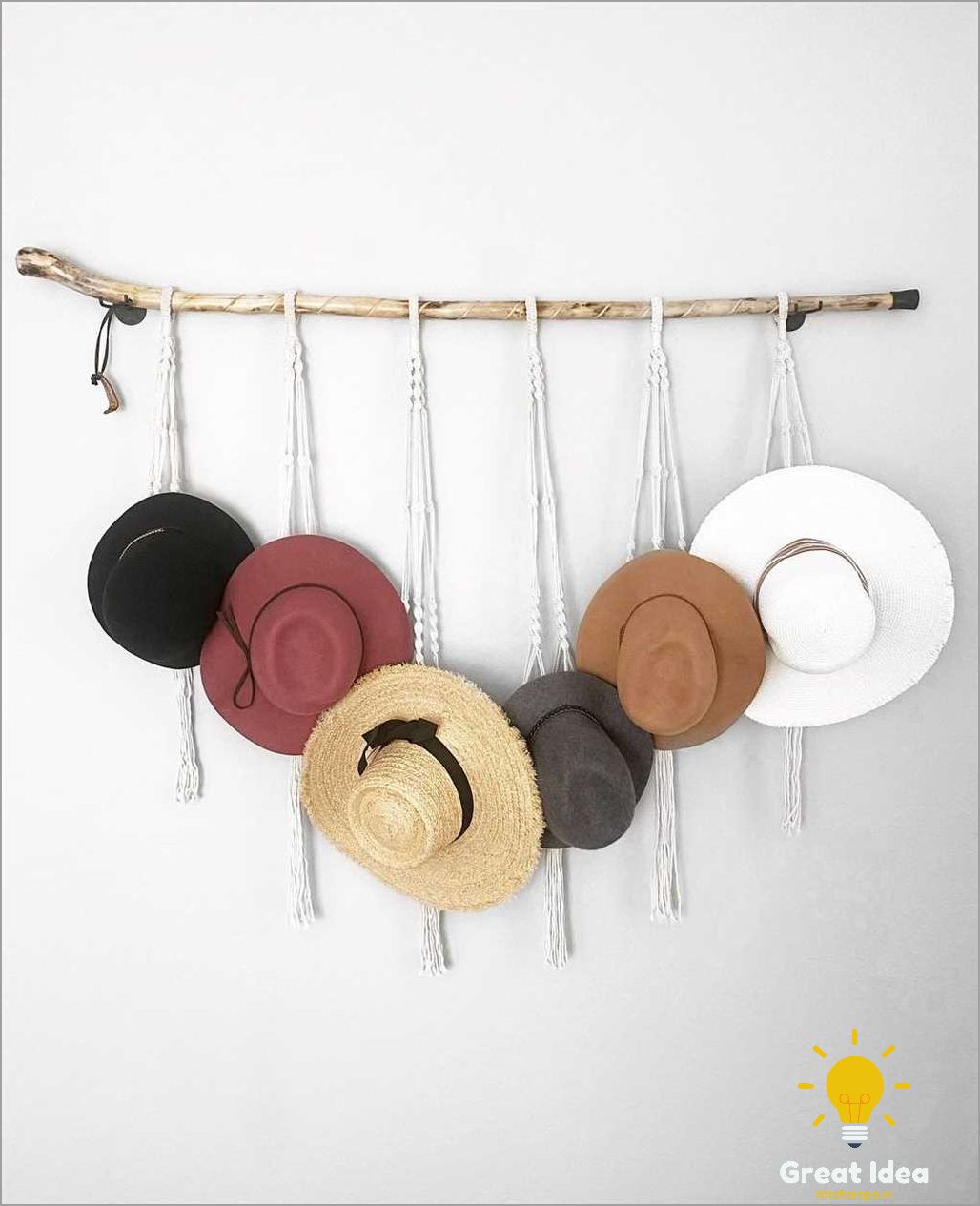 Ideas for Hanging Hats on Wall Creative and Stylish Hat Display Solutions