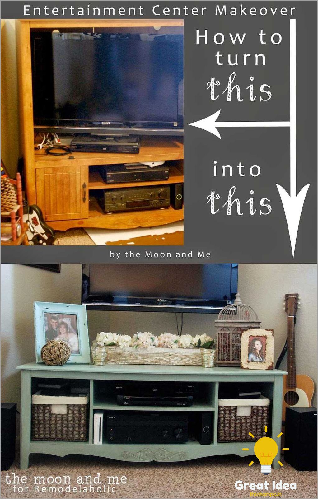 Turn Your Entertainment Center into a Cozy Pet Bed