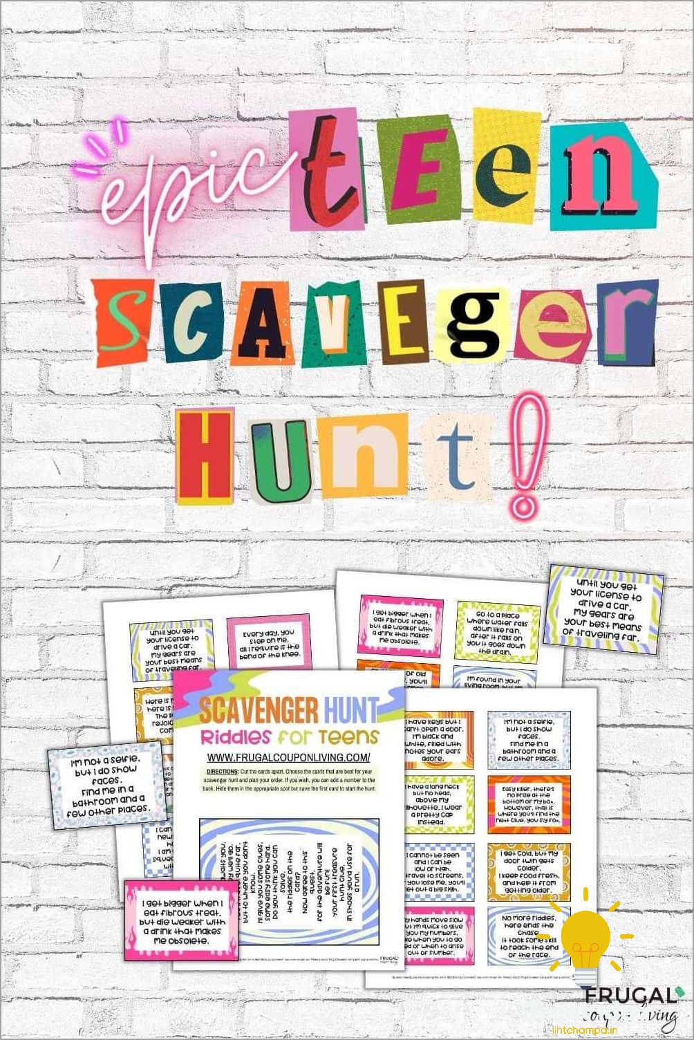Exciting Scavenger Hunt Ideas for Teens - Fun Activities for Adventure Seekers