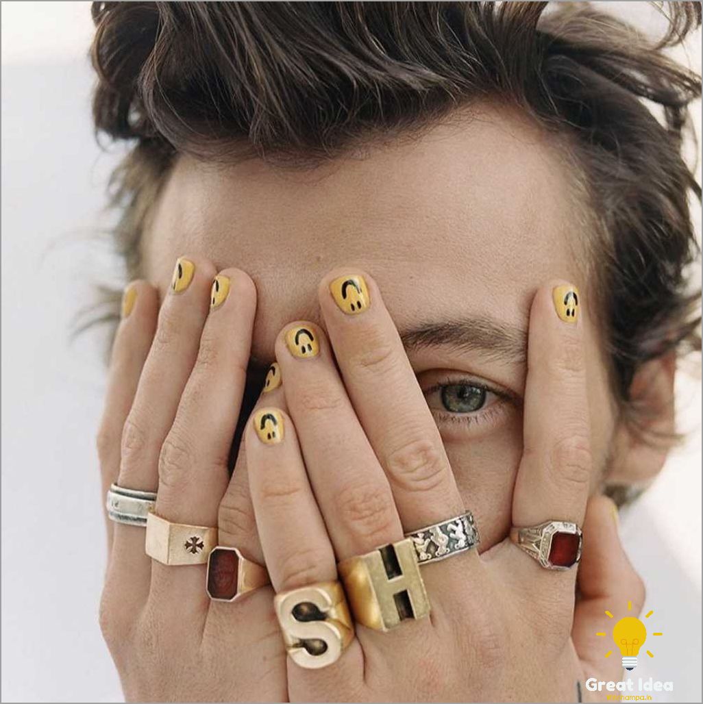 Section 2: 10 Trendy and Masculine Nail Designs for Men