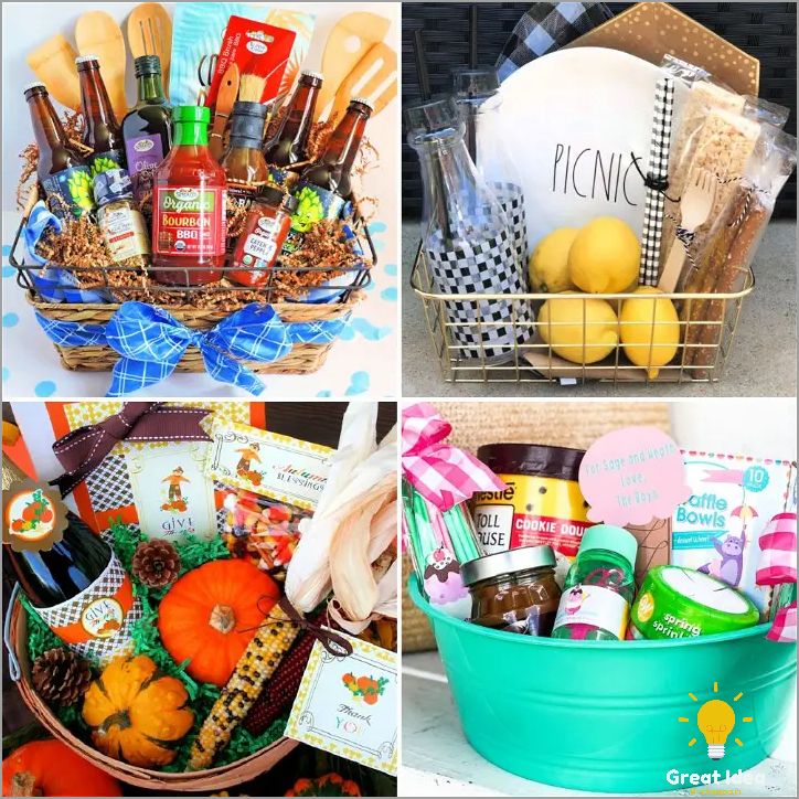 Unique and Thoughtful Gift Basket Ideas for Dad - Surprise Him with a Personalized Gift Basket