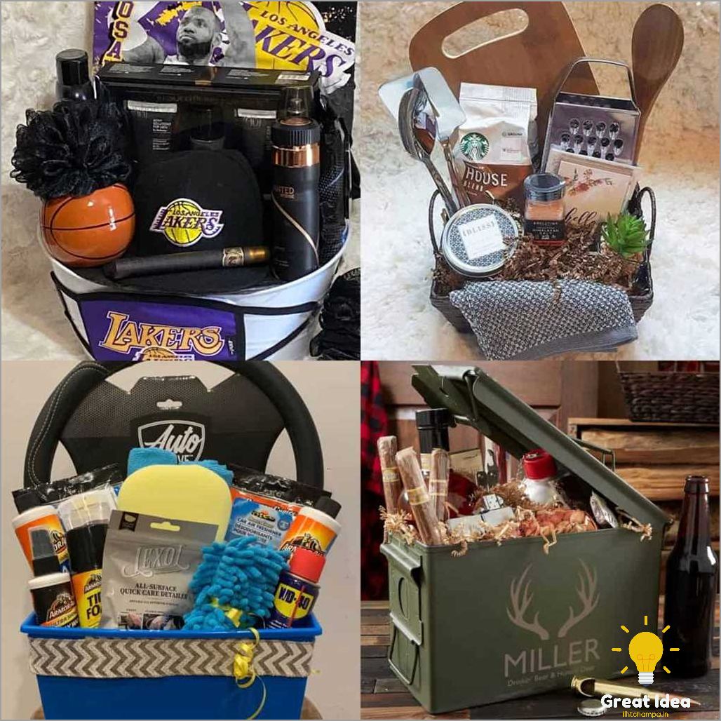Unique Christmas Basket Ideas for Men | Perfect Gifts for Him