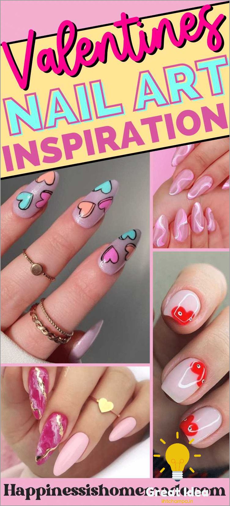 Valentine's Day Nail Ideas Get inspired for the most romantic day of the year